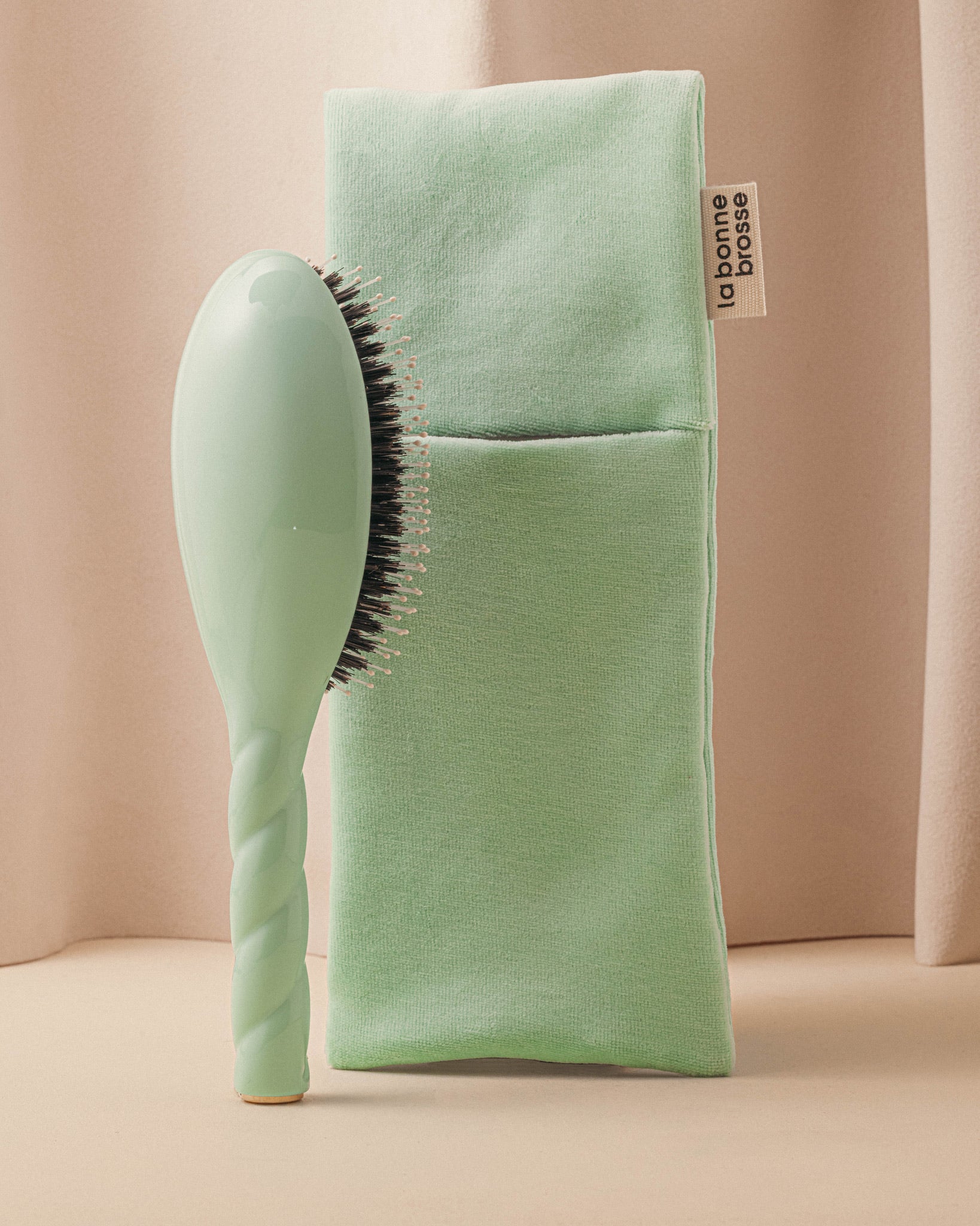 La Pochette "Grande Brosse" Bleu Lagon