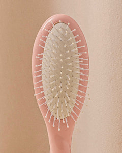 N.04 La Petite Brosse Démêlante & Massante La Miracle Rose Poudré