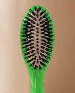 Roseanna x La Bonne Brosse N.02 La Petite Brosse Démêlante & Soin l'Indispensable Salty Gelato  Vert