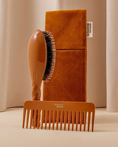 La Pochette "Grande Brosse" Terracotta