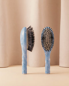 Roseanna x La Bonne Brosse N.01 La Petite Brosse Brillance & Soin l'Universelle Salty Gelato  Bleu