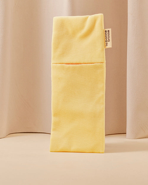 La Pochette "Brosse Ronde" Ivoire Cair