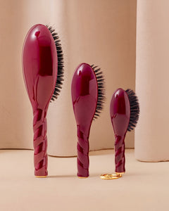 N.04 La Micro Brosse Démêlante & Massante La Miracle Rose Poudré