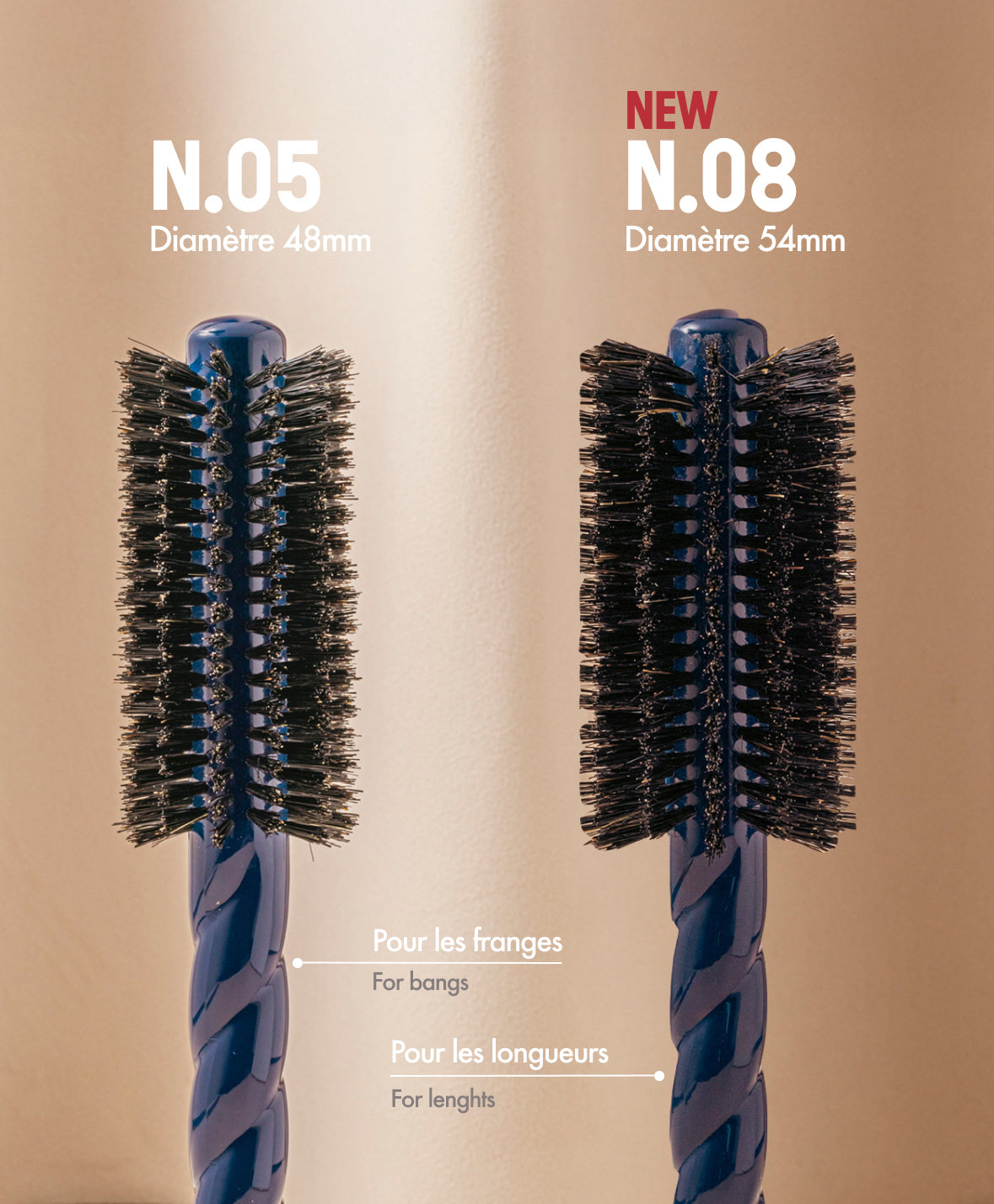 N.05 La Brosse Ronde Brushing Volume & Style Ivoire Cair